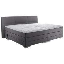 Boxspringbett 200/200 cm in Grau