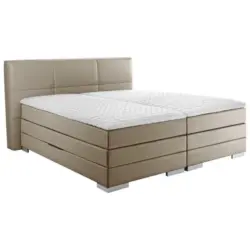 Boxspringbett 160/200 cm in Schlammfarben