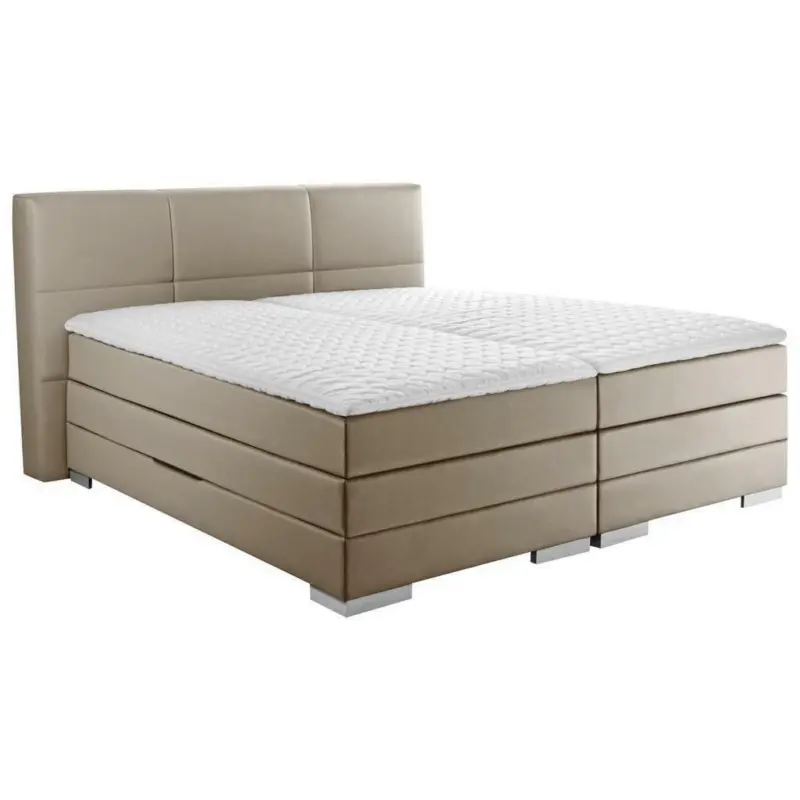 Boxspringbett 160/200 cm in Schlammfarben