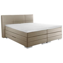 Boxspringbett 160/200 cm in Schlammfarben