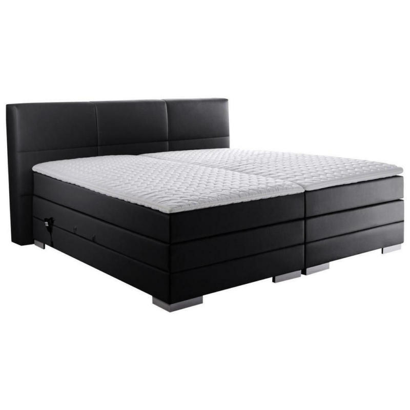 Boxspringbett 180/200 cm in Schwarz