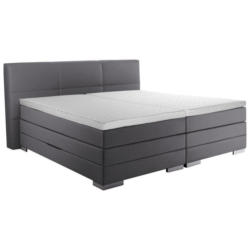 Boxspringbett 180/200 cm in Grau