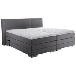 Boxspringbett 180/200 cm in Grau