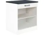 Hornbach Unterschrank Optifit Salo UR606-7+ weiß 60x84,80x60 cm mit Lade