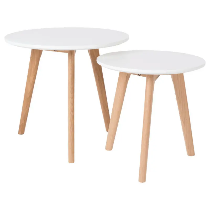 Beistelltischset in Holzwerkstoff 45/45/50 cm