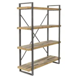 Regal 120/149/39 cm Walnussfarben