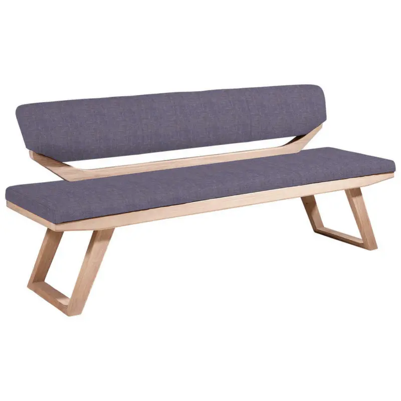 Sitzbank 190/81/56 cm in Lila