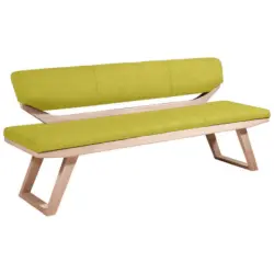 Sitzbank 190/81/56 cm in Olivgr&uuml;n