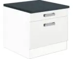 Hornbach Unterschrank Optifit Salo weiß 60x84,80x60 cm mit Lade