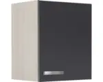 Hornbach Hängeschrank Optifit Porto O606-7+ anthrazit 60x57,60x34,60 cm mit Drehtür