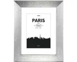 Bilderrahmen Kunststoff Paris Silber 20x30 cm