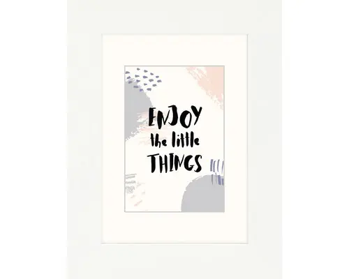 Bilderrahmen Holz Skara Weiß 13x18 cm