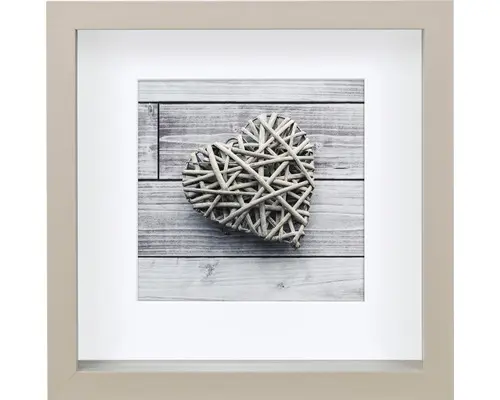 Portraitrahmen Scala taupe 23x23 cm