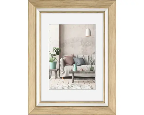 Bilderrahmen Kunststoff Cozy Natur 13x18 cm