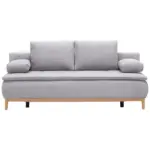 XXXLutz Lauterach - Ihr M&ouml;belhaus bei Bregenz Boxspringsofa in Webstoff Hellgrau