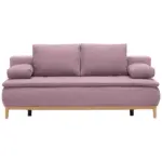 XXXLutz Lauterach - Ihr M&ouml;belhaus bei Bregenz Boxspringsofa in Webstoff Rosa
