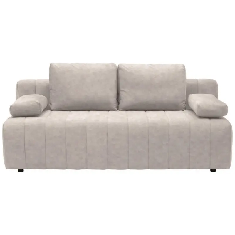 Schlafsofa in Flachgewebe Naturfarben