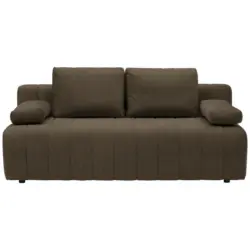 Schlafsofa in Flachgewebe Dunkelgrün