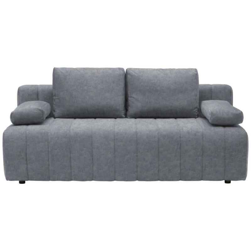 Schlafsofa in Flachgewebe Grau