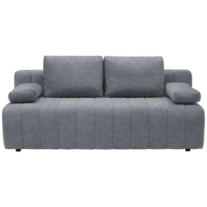 Schlafsofa in Flachgewebe Grau