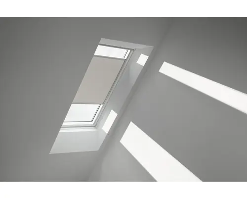 Velux Wabenplissee lichtgrau uni manuell FHC PK10 1172S