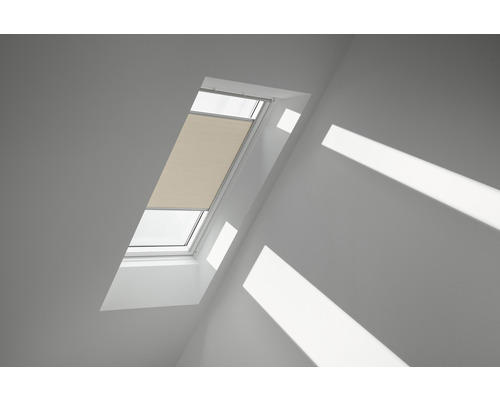 Velux Wabenplissee elfenbein uni manuell FHC F08 1166S