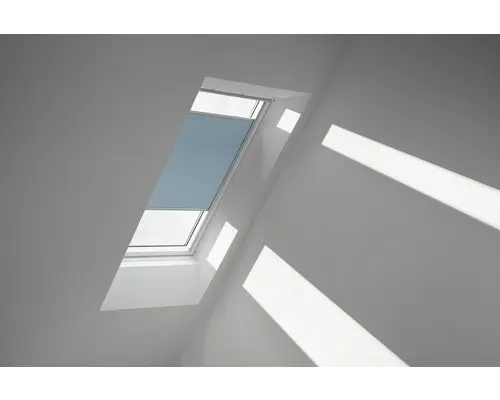 Velux Wabenplissee gletscherblau uni manuell FHC S06 1169SWL