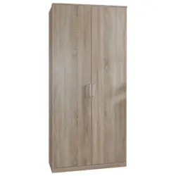 Drehtürenschrank in Eichefarben