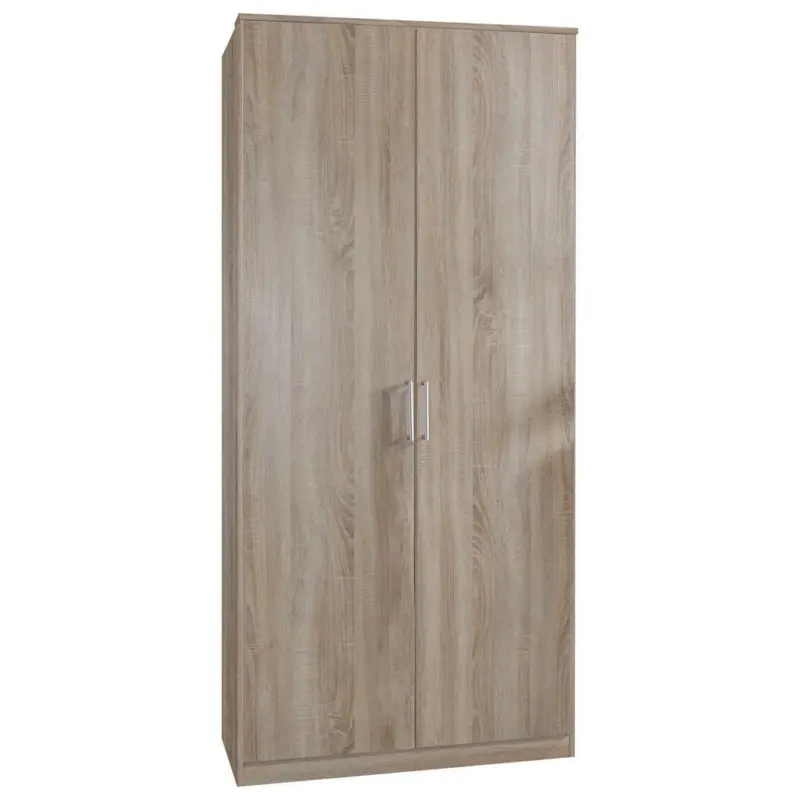 Drehtürenschrank in Eichefarben