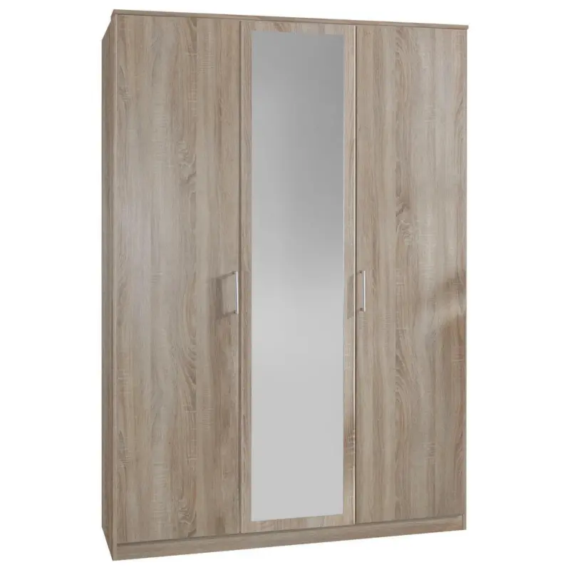 Drehtürenschrank in Eichefarben