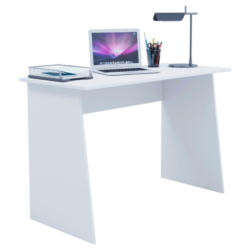 Schreibtisch 110/50/74 cm in Weiß