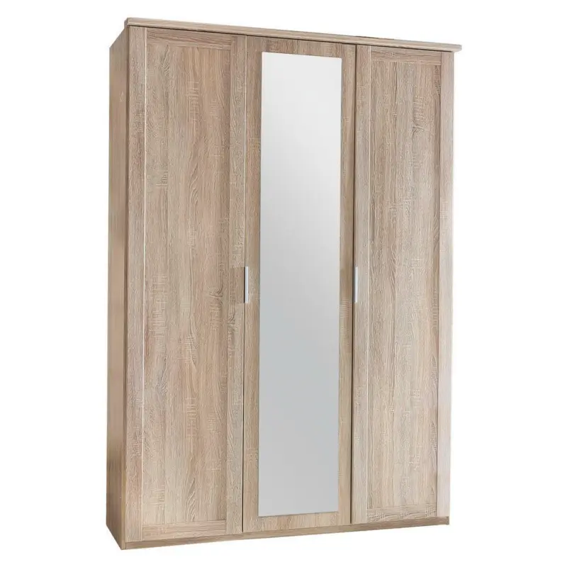 Drehtürenschrank in Eichefarben