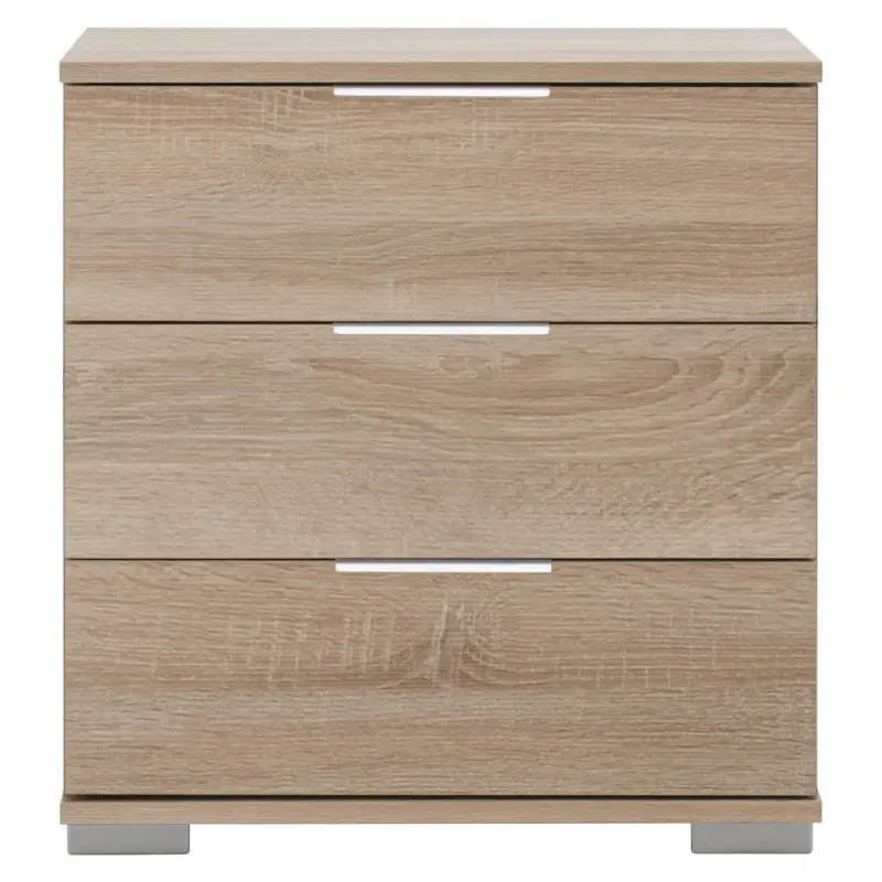 Nachtkästchen in Eichefarben