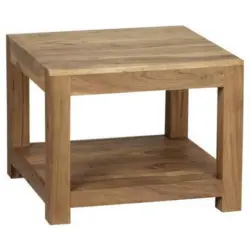 Couchtisch in Holz 60/60/40 cm