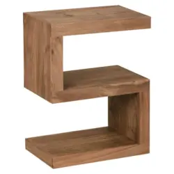 Beistelltisch in Holz 44,5/30/60 cm