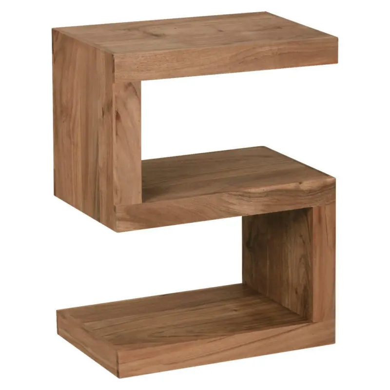 Beistelltisch in Holz 44,5/30/60 cm