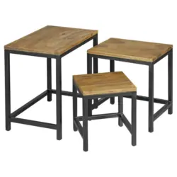 Satztisch in Holz 30/45/45 cm