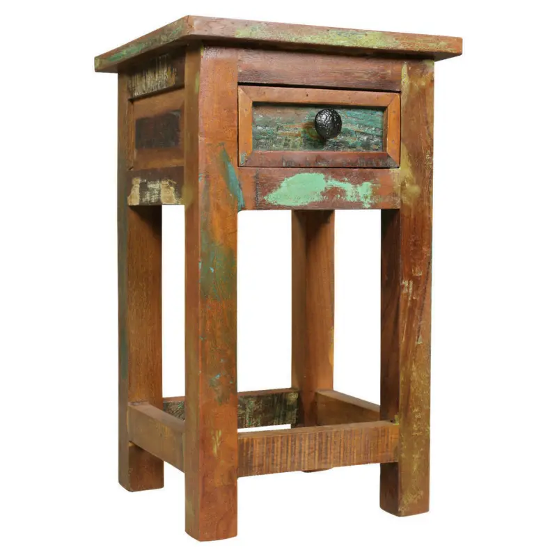 Beistelltisch in Holz 30/30/50 cm