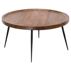 Couchtisch in Holz 75/75/39 cm