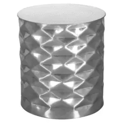 Couchtisch in Metall 43,5/43,5/48 cm