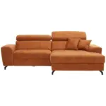 XXXLutz Lauterach - Ihr Möbelhaus bei Bregenz Ecksofa in Velours Orange