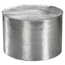 Couchtisch in Metall 61/61/40,5 cm