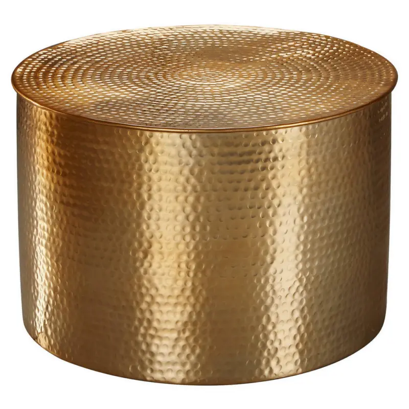 Couchtisch in Metall 61/61/40,5 cm