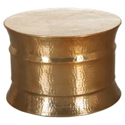 Couchtisch in Metall 62/62/41 cm