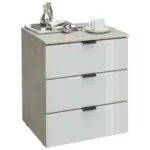 XXXLutz Lauterach - Ihr M&ouml;belhaus bei Bregenz Nachtk&auml;stchen in Eichefarben, Hellgrau