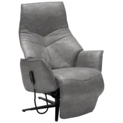 Relaxsessel in Textil Grau