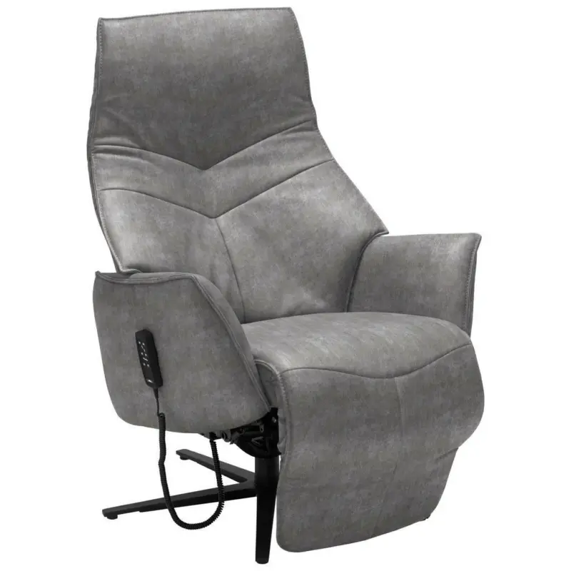 Relaxsessel in Textil Grau