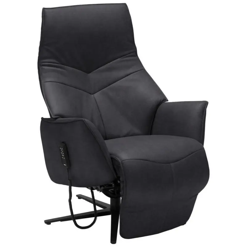 Relaxsessel in Textil Anthrazit