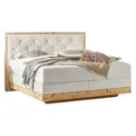 XXXLutz Lauterach - Ihr Möbelhaus bei Bregenz Boxspringbett 180/200 cm in Weiß, Zirbelkieferfarben