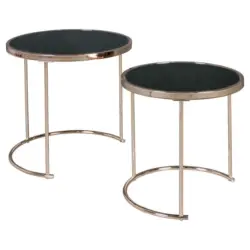 Satztisch in Glas 50/50/50 cm